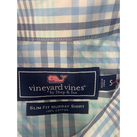 Vineyard Vines Slim Fit Murray Shirt Mens 100% Cotton L/S Button Down Size S - Picture 6 of 10